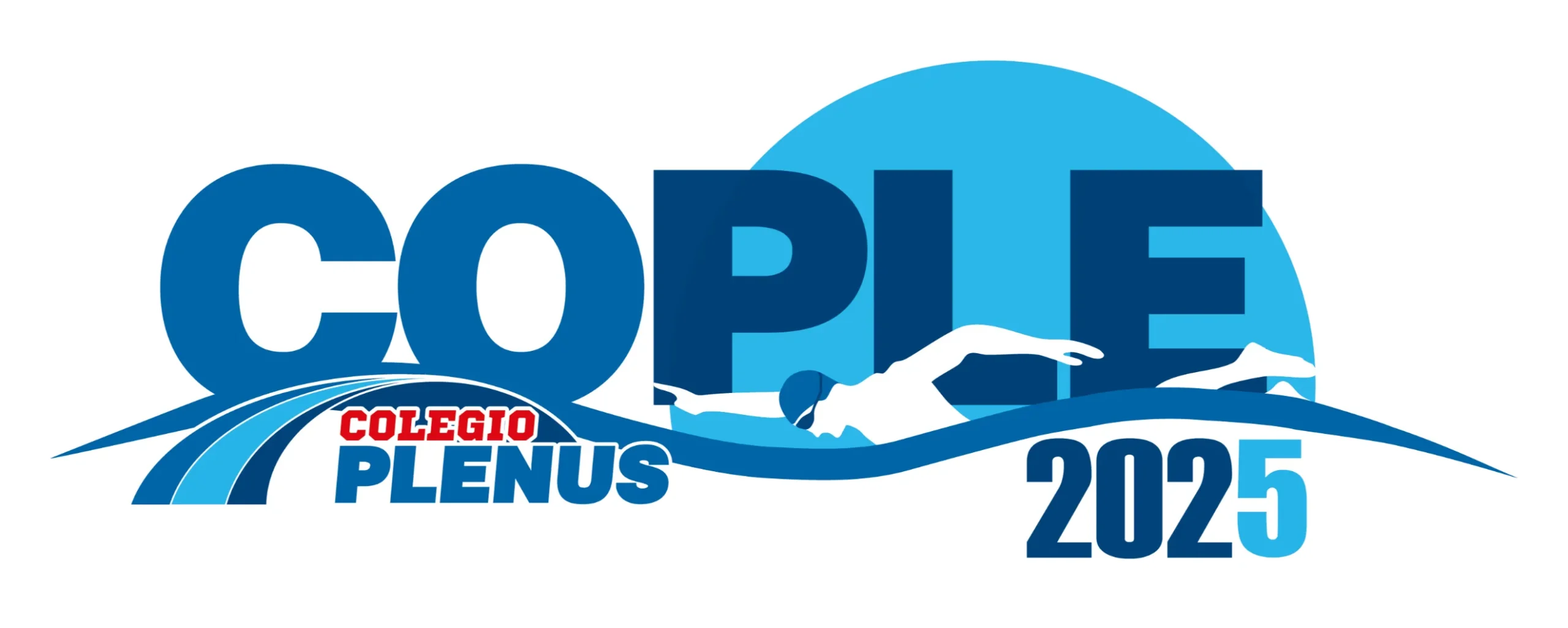 Logo cople natacion